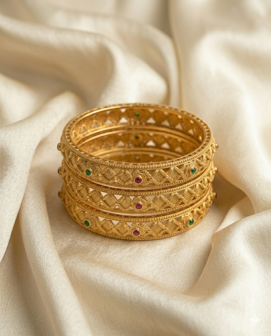 Varnika Heritage Bangles (Set of 6)