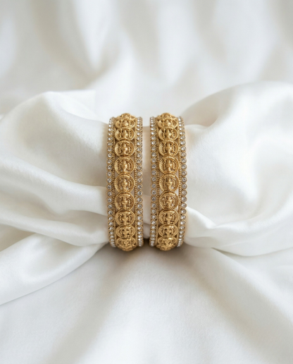 Maharani Heirloom Bangles (Golden)