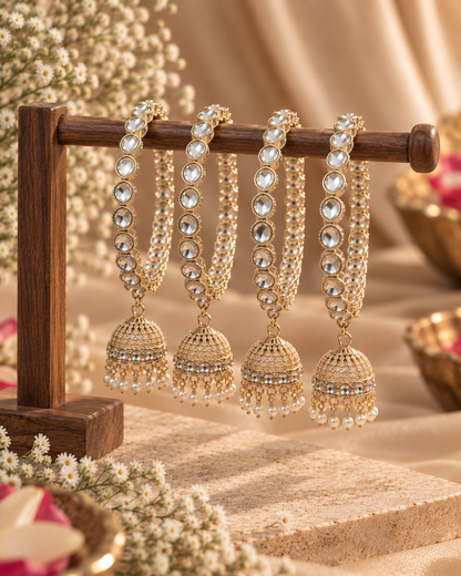 Svarna Royal Jhumka Bangles – Premium Collection