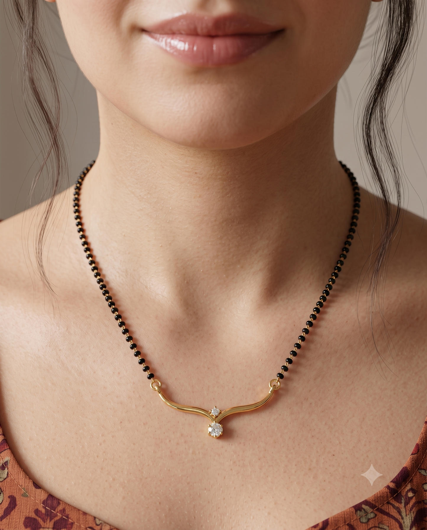 Vanya Bloom Mangalsutra - 18 inch long (Buy 1 Get 1)