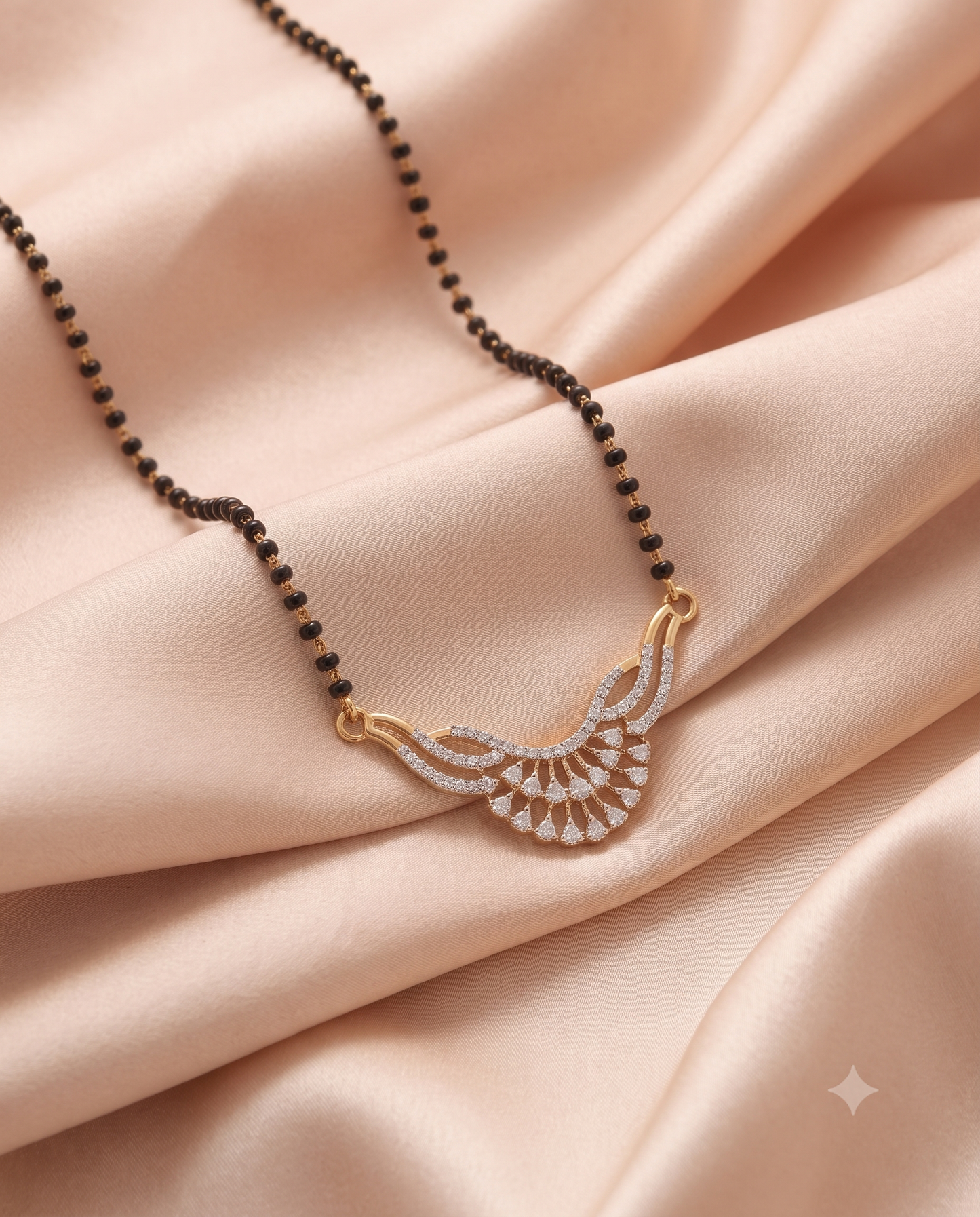 Bloom Charm Mangalsutra - 18 inch long (Buy 1 Get 1)