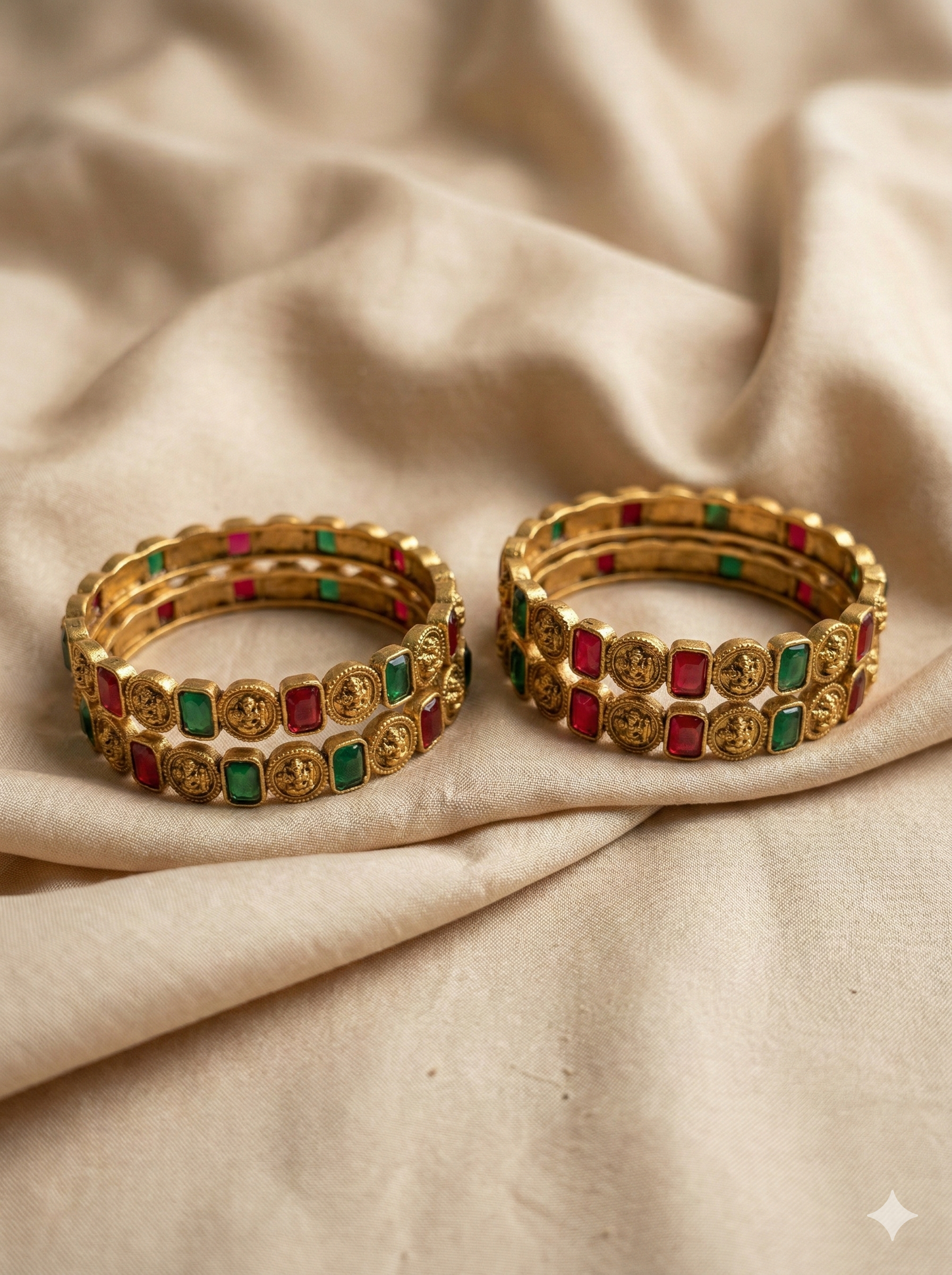 Rajmudra Bangles (Set of 4)