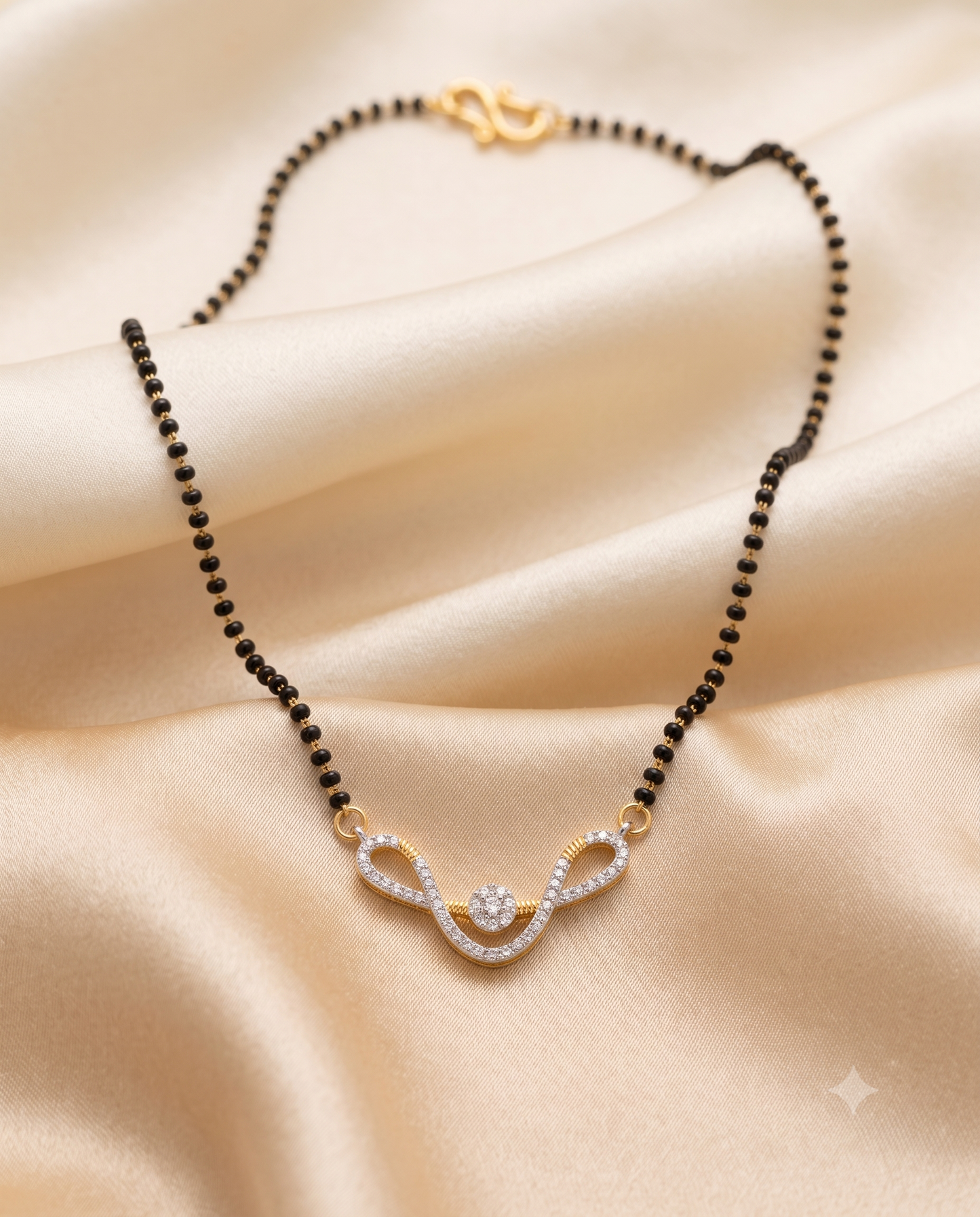Forever Knot Mangalsutra - 18 inch long (Buy 1 Get 1)