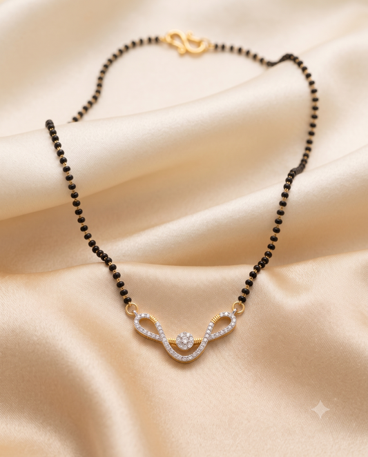Forever Knot Mangalsutra - 18 inch long (Buy 1 Get 1)