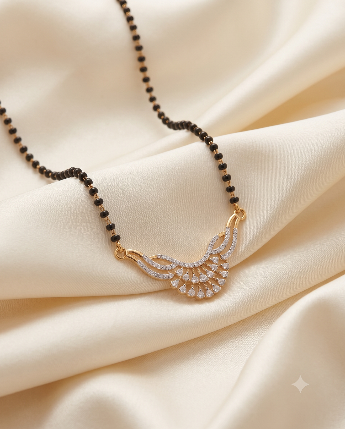Bloom Charm Mangalsutra - 18 inch long (Buy 1 Get 1)