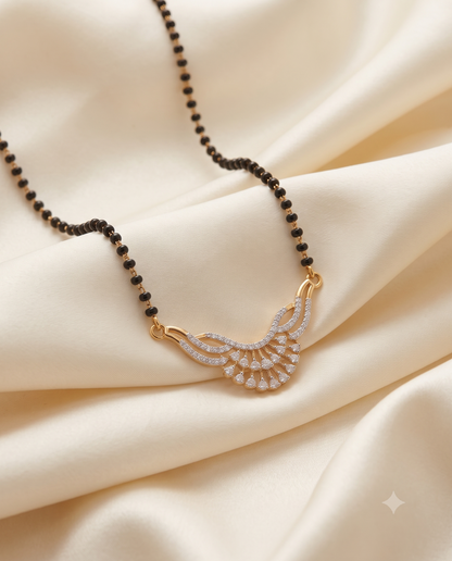 Bloom Charm Mangalsutra - 18 inch long (Buy 1 Get 1)