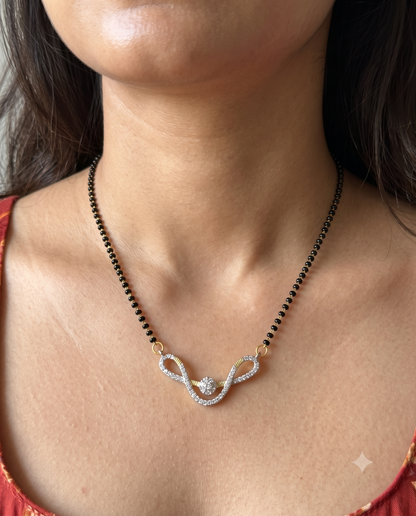 Forever Knot Mangalsutra - 18 inch long (Buy 1 Get 1)