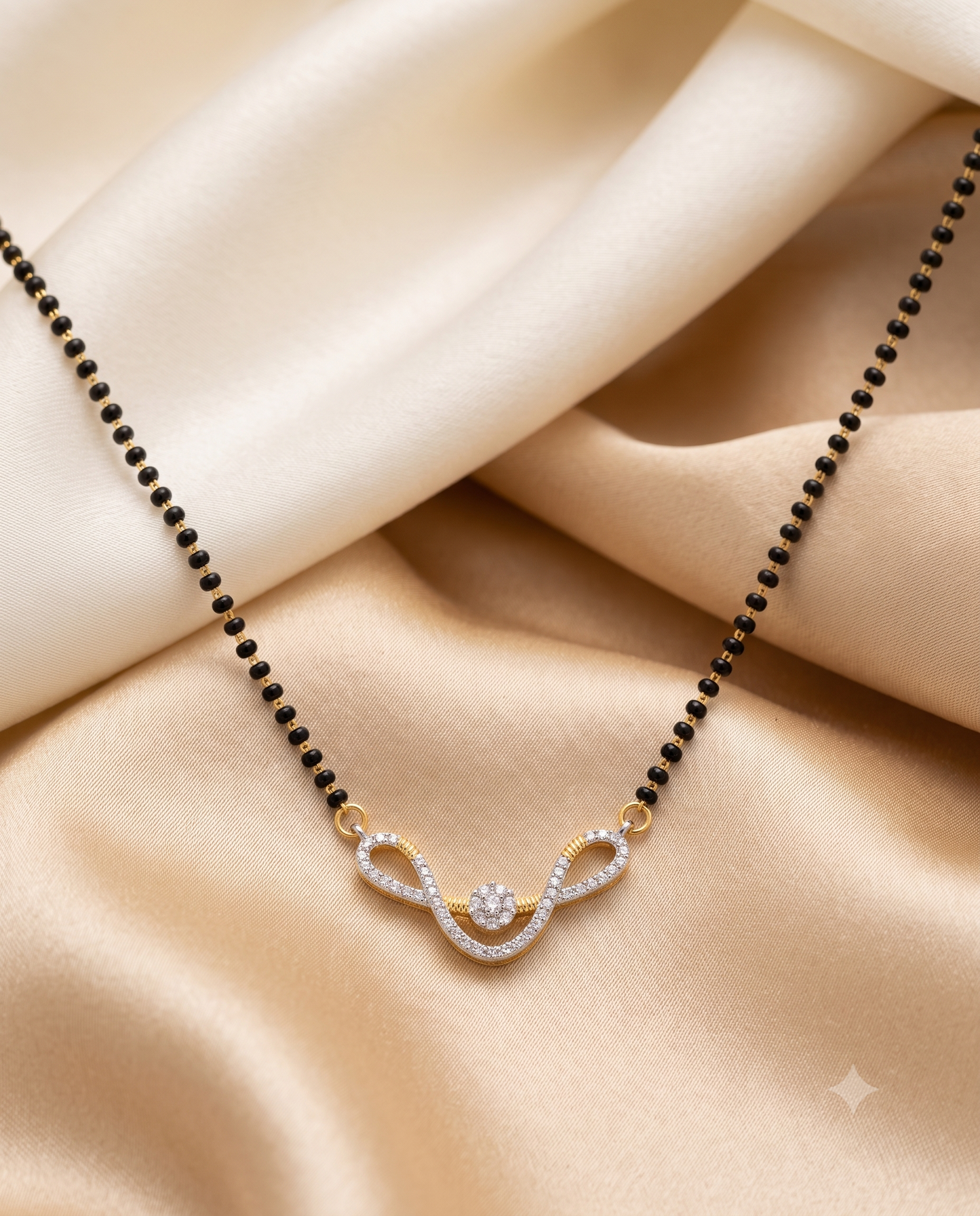 Forever Knot Mangalsutra - 18 inch long (Buy 1 Get 1)