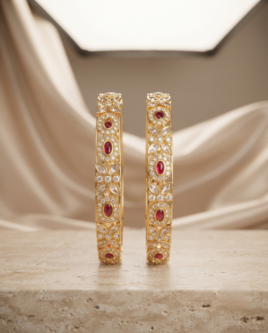 Svarna Rajsi Bangles - Premium Collection