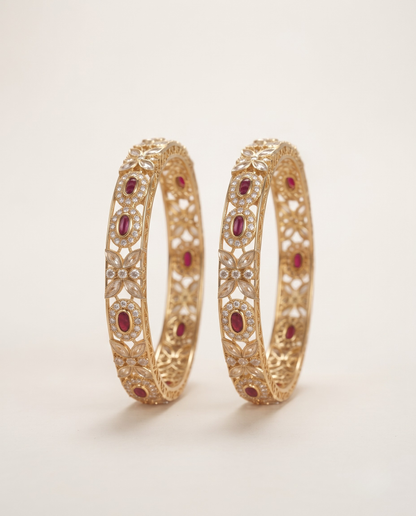 Svarna Rajsi Bangles - Premium Collection