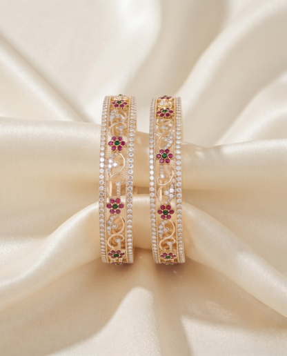 Maharani Diamond Bangles - Premium Collection