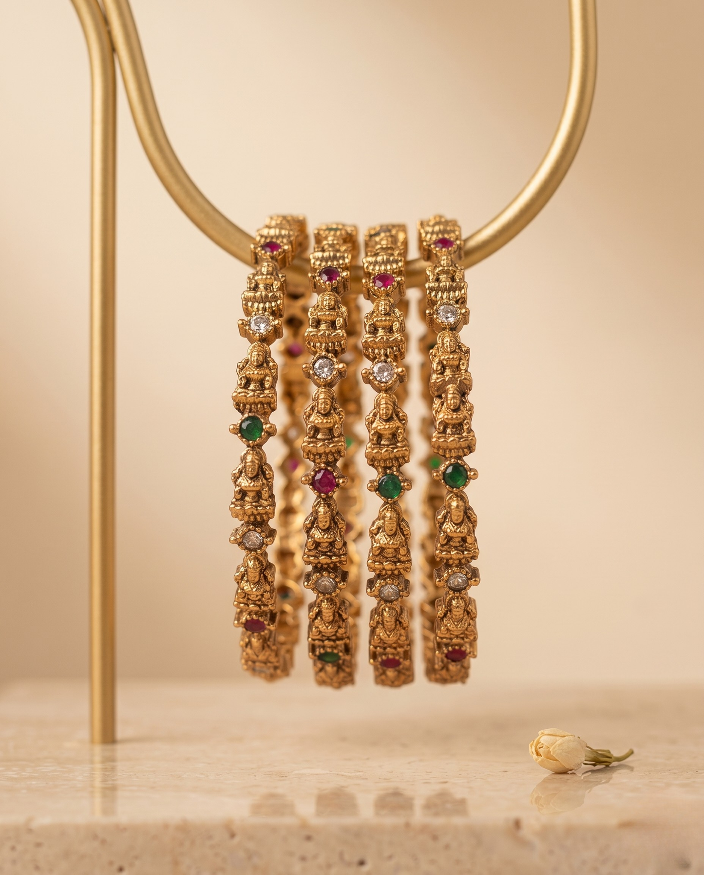 Royal Ruby Maharani Lakshmi Bangles